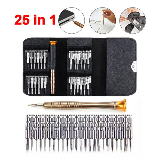 23 PC Deluxe Screwdriver Tool Computer Hobby Small Tiny Mini 